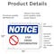 Signmission Safety Culture Sign, 14 in Width, Vinyl Decal, Rectangle OS-2PACK-NS-D-1014-L-18474 - alternate 2